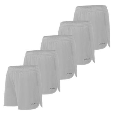 Imagem de Kit 5 Shorts de Corrida Dry Alpha Co-Masculino