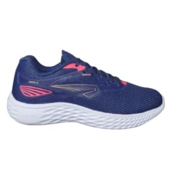 Imagem de Tênis Feminino RAINHA Drive III RA0205, Marinho, Pink, Dourado, 38