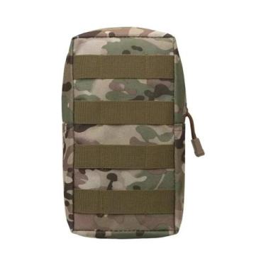 Imagem de Bolsa Tática De Nylon Impermeável Para Atividades Ao Ar Livre Molle ED