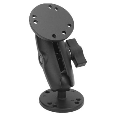 Imagem de Jiawu Localizador de Peixes Universal, Montagem de Liga de Alumínio de Alta Resistência, Base Redonda Dupla, Suporte Estável para Pesca Em Vários Ambientes (9cm)