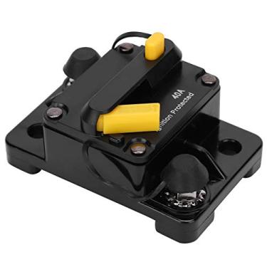 Imagem de Disjuntor, redefinição automática elétrica, cobre vermelho multifuncional com capa à prova d'água para motores de pesca de caminhão de áudio de carro