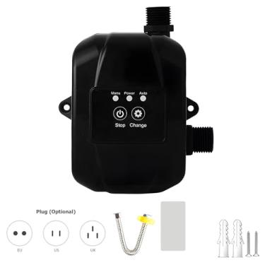 Imagem de Bomba de增压 de água para lar 24V recirculação automática silenciosa com adaptador energia 150W Elevação máxima 92ft sprinklers chuveiro cozinha jardim
