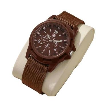 Imagem de Relógio Masculino Militar Esportivo De Quartzo Com Pulseira De Nylon C