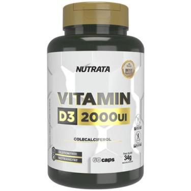Imagem de Vitamina D3 - Nutrata 60 Cápsulas