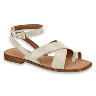 Imagem de Sandalia Rasteira Feminina Vizzano Em Tiras Chiq Ref: 6463.107-Feminino