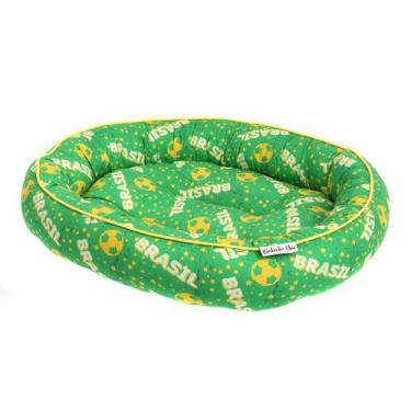 Imagem de Cama Brasil para Cachorro e Gato Pet - Bichinho Chic, Verde, G