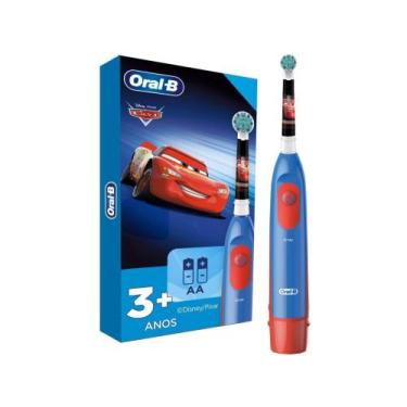 Imagem de Escova de Dente Infantil Elétrica Oral-B Disney Pixar Cars 1 Unidade