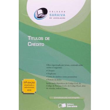 Imagem de Titulos de Crédito - SARAIVA (JURIDICOS) - GRUPO SARAIVA, 3