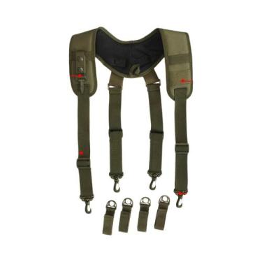 Imagem de Cinto Tático Ajustável Acolchoado Com Suporte Para Chaves E Suspensóri