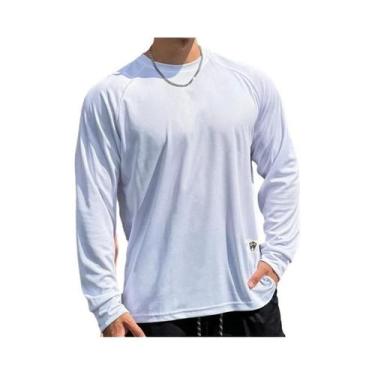 Imagem de Camiseta De Corrida Masculina De Manga Longa, Moda De Outono, Top De T