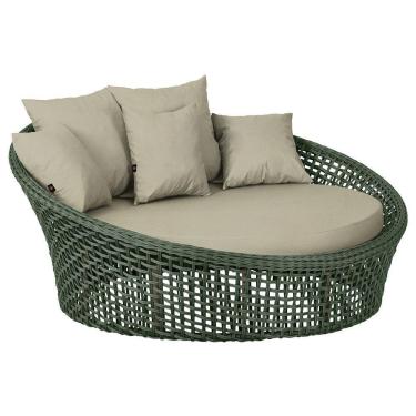 Imagem de Chaise Hungria Pintura Fendi Corda Náutica E7 Trama Original Verde