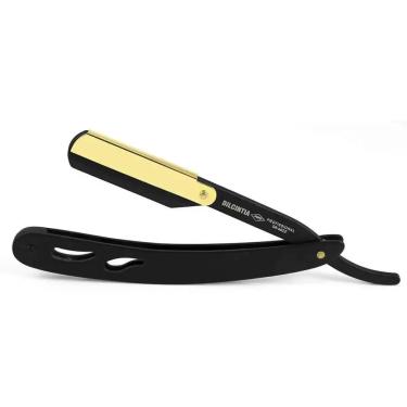 Imagem de Navalhete Preto C/Clip Dourado Dilcintia