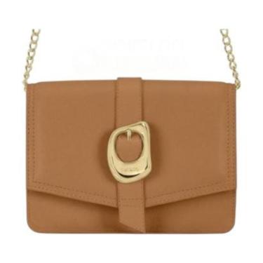 Imagem de Bolsa Beira Rio Tira Colo Feminina com Alça Corrente Moderna-Feminino