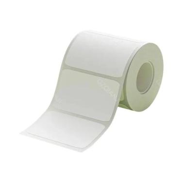 Imagem de Papel Térmico Adesivo Colorido 5 Rolos Para Impressora B21 B1 Etiqueta