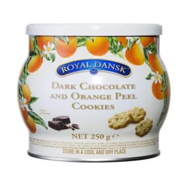 Imagem de Cookies Royal Dansk Chocolate e Laranja 250g