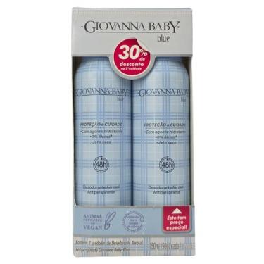 Imagem de Kit 2 Desodorante Aerossol Blue 48h Vegano Giovanna Baby 150ml / 90g c