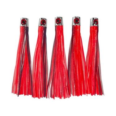 Imagem de Isca Artificial Octopus Com Saia, 5 Peças, DIY, Para Pesca Em Água Sal