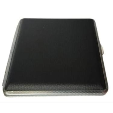 Imagem de Porta Cigarros Cigarreira P/ 20 Cigarros Metal - EMP