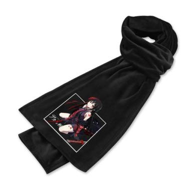 Imagem de Lenço Akames Ga Kills Anime Winter Pashmina Shawl 170x34cm - Yiweisai