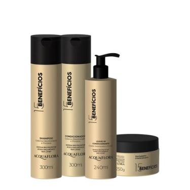 Imagem de Kit Acquaflora 15 Benefícios Hair Care Total (4 produtos)