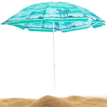 Imagem de Guarda Sol Gigante 1,80m De Piscina Pesca Praia Verão UV Grande - LT P