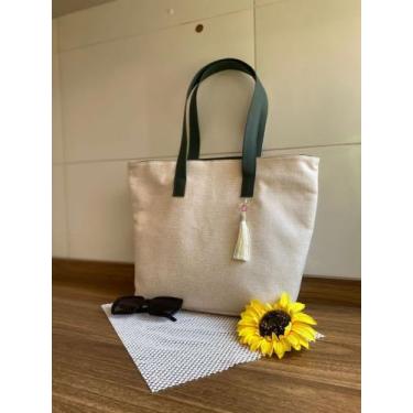 Imagem de Bolsa de Praia Feminina Grande - Tendência Verão - DailaMuniz Moda Pra