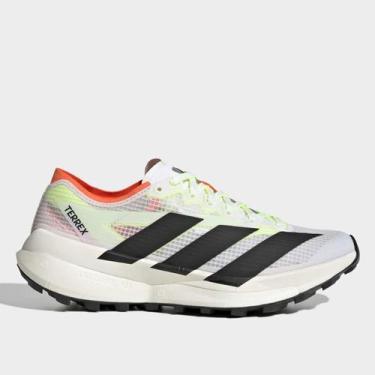 Imagem de Tênis Adidas Terrex Agravic Speed 2 Feminino, Branco, Preto, 35