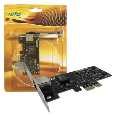 Imagem de Placa de Rede Feasso PCIE 10,100,1000Mbps JPR02FRP02 0238