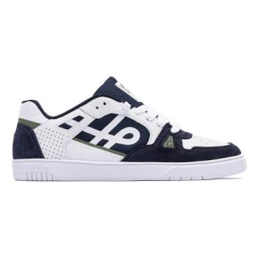 Imagem de Tenis ous 2k essencial ref 350043 masculino, Azul, Branco, 41