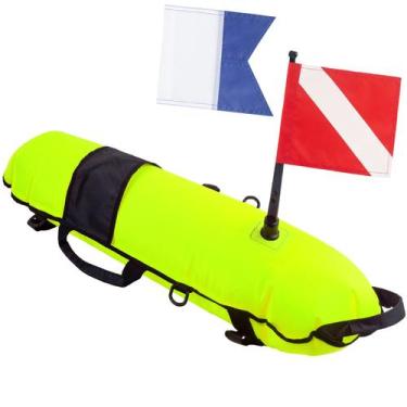 Imagem de Marcador de superfície de segurança de mergulho inflável Buoy Pluzluce