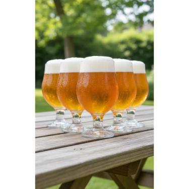 Imagem de Kit 6 Taças Cerveja 380ml: Aroma e Sabor - Congratulations Store