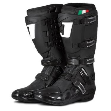 Imagem de Bota Motocross Articulada Jett Lite Trilha Off Road Enduro, Preto, 39