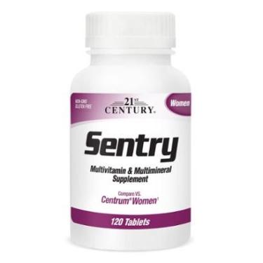 Imagem de Comprimidos multivitamínicos 21st Century Sentry Women 120 unidades-Unissex