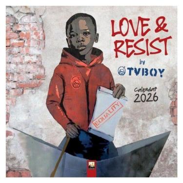 Imagem de 2026 Tvboy - Love & Resist! - Wall Calendar