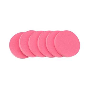 Imagem de Esponja De Maquiagem Macia Para Base 6 Peças, Puff Cosmético Para Uso 