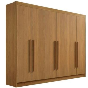Imagem de Guarda Roupa Casal 6 Portas 7 Gav New Athos-Cinamomo D'Doro - Móveis D