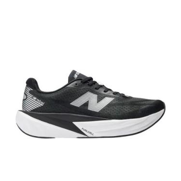 Imagem de Tênis New Balance Fuelcell Rebel V5 Masculino -, 39, Preto, Branco
