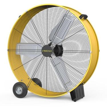 Imagem de Ventilador de chão VINICAYA 76cm 3 velocidades Heavy Duty 120V
