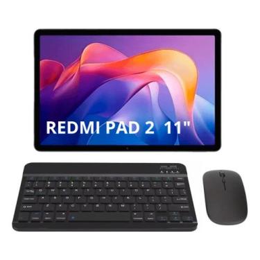 Imagem de Kit Mouse Teclado Bluetooth Colorido Para Redmi Pad 2 - Otemu, Preto