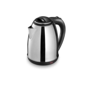 Imagem de Chaleira elétrica portátil inox sem fio rápida 2L Elgin, 220V