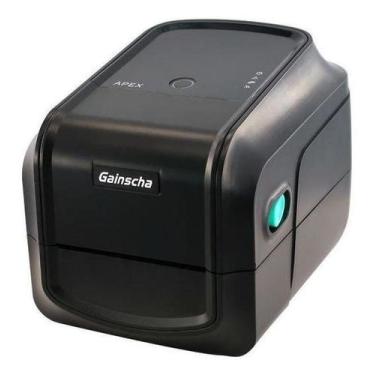 Imagem de Impressora Térmica Gainscha GA2408T Etiquetas USB 203dpi Código de Bar