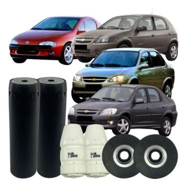 Imagem de Par Batente Coxim Coifa Amortecedor Corsa Prisma Celta - PRO AUTO