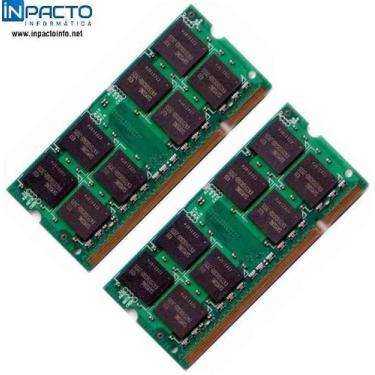 Imagem de Memoria notebook 1gb qimonda ddr2 667