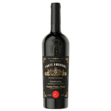 Imagem de Vinho Tinto Forte Ambrone Ettichetta Nera 750ml - Sandro Forte E Figli
