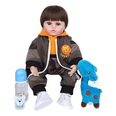 Imagem de Bebê Reborn Realista Panda 47cm Npk