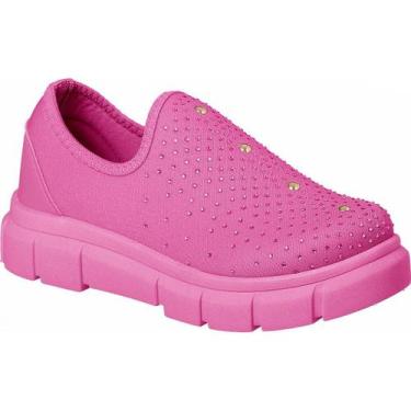 Imagem de Tênis Infantil Menina Slip On - PINOKIO CALÇADOS, 31, Pink