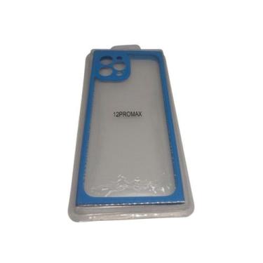 Imagem de Capa case capinha de celular iPhone 12 Pro Max emborrachada - YL.EXPLO
