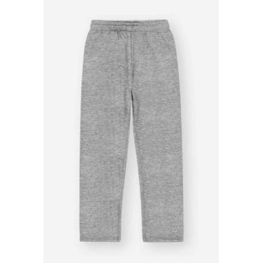 Imagem de Calça Moletom Reta Infantil Menino Mescla Divertto, Mescla, 2