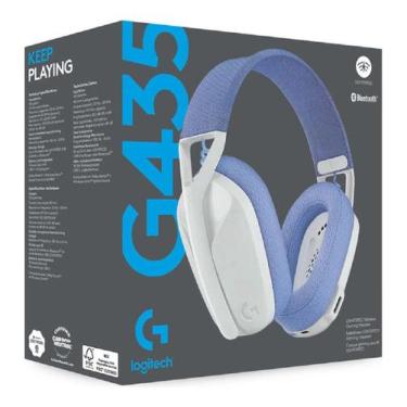 Imagem de Fone De Ouvido Headset Gamer Logitech G435 Lightspeed Azul, Azul