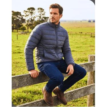 Imagem de Jaqueta Bobojaco Masculina Puffer Blusa De Frio Squadrão X Preta Sem T